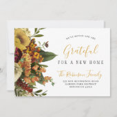 Nieuwe vakantie voor thuisgebruik met Thanksgiving Aankondiging (Voorkant)