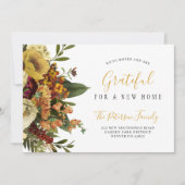 Nieuwe vakantie voor thuisgebruik met Thanksgiving Aankondiging (Voorkant)