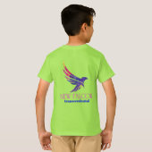 nieuwe valk 2 t-shirt (Achterkant volledig)