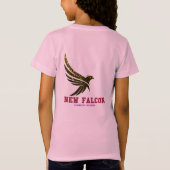 nieuwe valk 3 t-shirt (Achterkant)