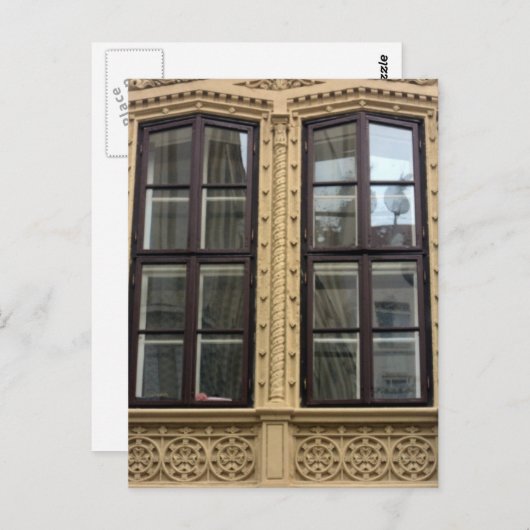 nieuwe vensters briefkaart (Voorkant / Achterkant)