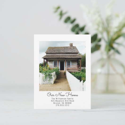 Nieuwe verandering van het Huis van de Foto van he Aankondigingskaart (Staand voorkant)