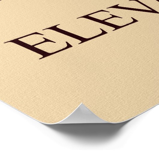 Nieuwe verticale banner van Retro art institute Ch Poster (Hoek)