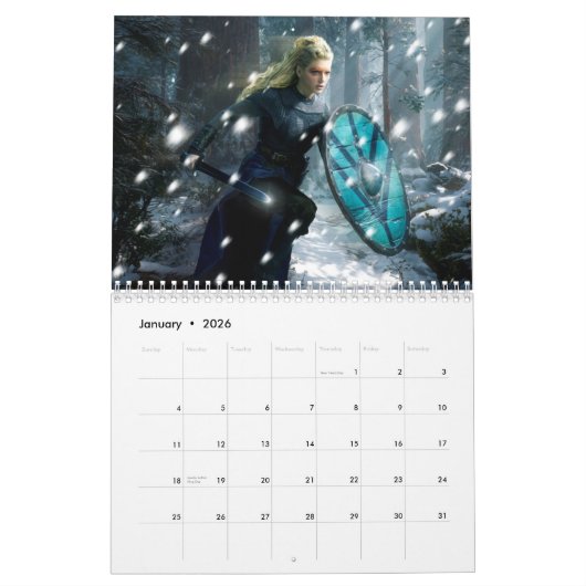 Nieuwe Vikings Adventures Kalender (Jan 2026)