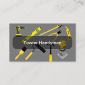 Nieuwe Visitekaartjes voor moderne handymanservice (Voorkant)