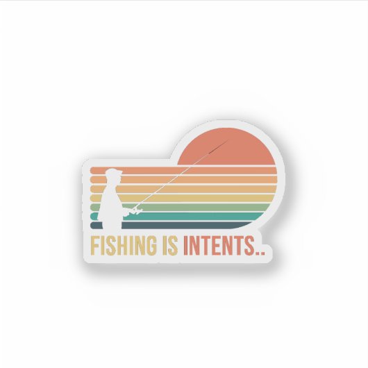 nieuwe visserij-stickers sticker (Voorkant)