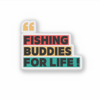 nieuwe visserij-stickers sticker
