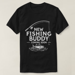 Nieuwe Visvriend Komt Eraan – Schattige Zwangersch T-shirt