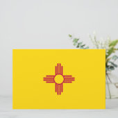 Nieuwe vlag van Mexico (VS-staat) Briefpapier (Staand voorkant)