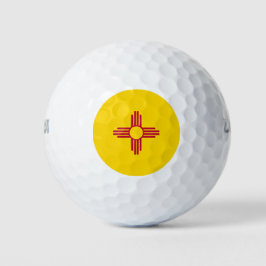 Nieuwe vlag van Mexico (VS-staat) Golfballen