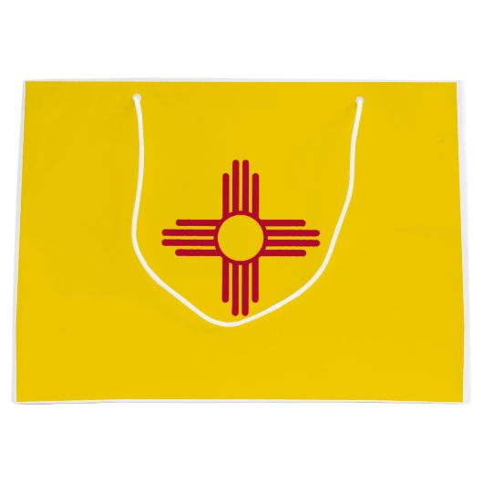 Nieuwe vlag van Mexico (VS-staat) Groot Cadeauzakje (Voorkant)