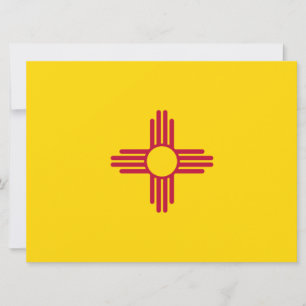 Nieuwe vlag van Mexico (VS-staat) Kaart
