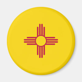 Nieuwe vlag van Mexico (VS-staat) Magneet