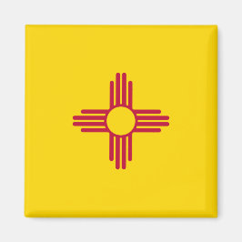 Nieuwe vlag van Mexico (VS-staat) Magneet