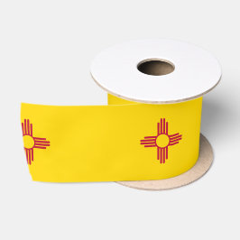 Nieuwe vlag van Mexico (VS-staat) Satijnen Lint