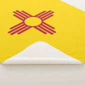 Nieuwe vlag van Mexico (VS-staat) Sherpa Deken (3/4)