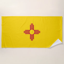 Nieuwe vlag van Mexico (VS-staat) Strandlaken