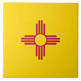 Nieuwe vlag van Mexico (VS-staat) Tegeltje