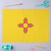 Nieuwe vlag van Mexico (VS-staat) Tissuepapier (Craft)
