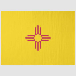 Nieuwe vlag van Mexico (VS-staat) Tissuepapier
