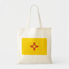Nieuwe vlag van Mexico (VS-staat) Tote Bag