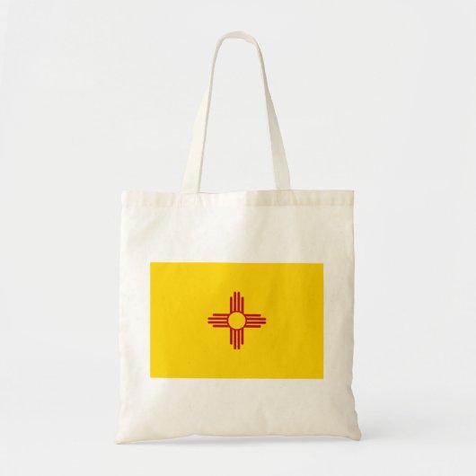 Nieuwe vlag van Mexico (VS-staat) Tote Bag (Voorkant)