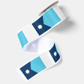 Nieuwe vlag van Minnesota Satijnen Lint (Achterkant)