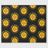 NIEUWE VLAG VAN NEW MEXICO CADEAUPAPIER (Vlak)