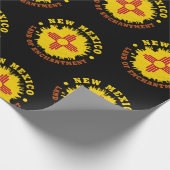 NIEUWE VLAG VAN NEW MEXICO CADEAUPAPIER (Hoek)