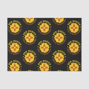 NIEUWE VLAG VAN NEW MEXICO TISSUEPAPIER