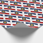 Nieuwe vlag van Utah Cadeaupapier (Hoek)