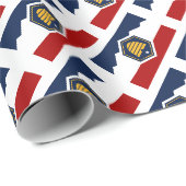 Nieuwe vlag van Utah Cadeaupapier (Rol Hoek)