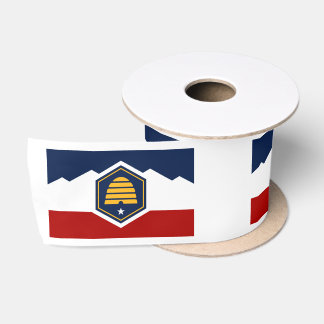 Nieuwe vlag van Utah Satijnen Lint