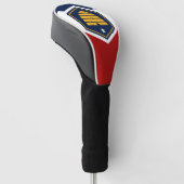 Nieuwe vlag van Utah State Golfheadcover (Schuin)