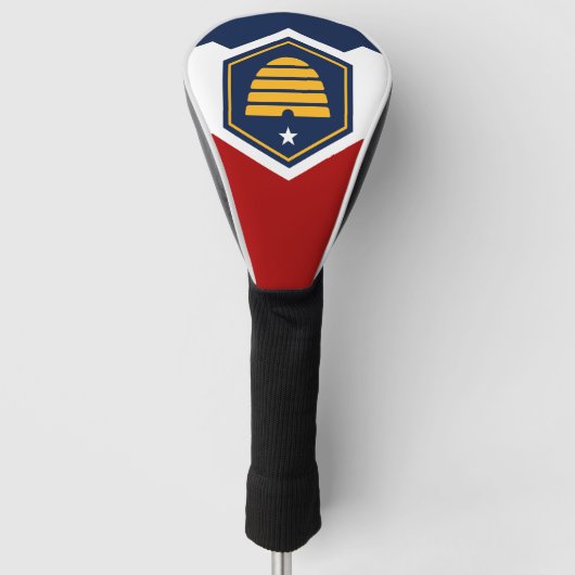 Nieuwe vlag van Utah State Golfheadcover (Voorkant)