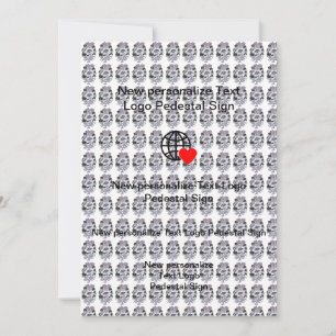 Nieuwe Vlakke Uitnodiging Pas uw aan