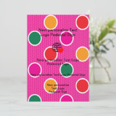 Nieuwe Vlakke Uitnodiging Pas uw aan (Staand voorkant)