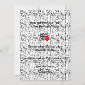 Nieuwe Vlakke Uitnodiging Pas uw aan (Voorkant)