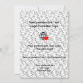 Nieuwe Vlakke Uitnodiging Pas uw aan (Voorkant)