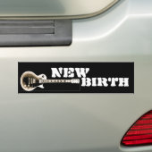 Nieuwe vogel bumpersticker (Op auto)
