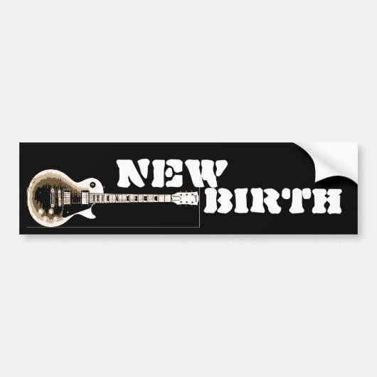 Nieuwe vogel bumpersticker (Voorkant)