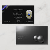 Nieuwe volledig  badge visitekaartje (Voorkant / Achterkant)