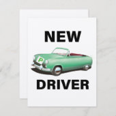 Nieuwe voorlopig chauffeur (Voorkant / Achterkant)