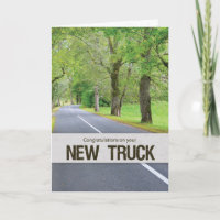 Nieuwe vrachtwagen gefeliciteerd, weg met bomen