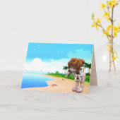 Nieuwe Vriend Kaart (Gele Bloem)