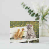 Nieuwe vrienden briefkaart (Staand voorkant)