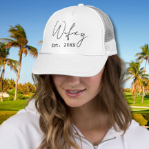 Nieuwe vrouw "Wifey" Jaar Van Oprichting Eenvoudig