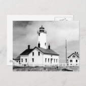 Nieuwe vuurtoren van Dungeness Briefkaart (Voorkant / Achterkant)