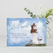 Nieuwe vuurtoren van het Basis van het Huis wij ve Aankondiging (Staand voorkant)