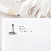 Nieuwe vuurtoren voor kantoorgebruik etiket (Insitu)